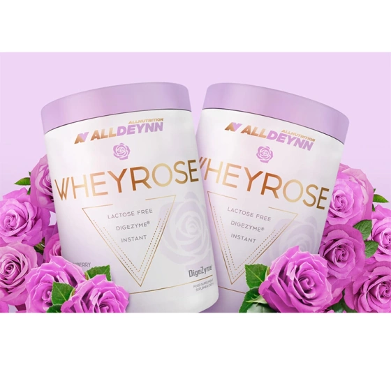 Allnutrition Alldeynn Wheyrose białko suplement diety Cookie With Cookies 500 g