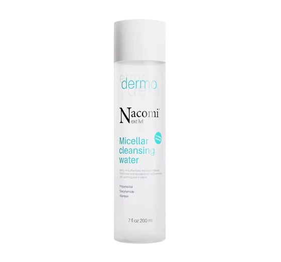 Nacomi Next Level Dermo płyn micelarny do suchej i wrażliwej skóry 200 ml