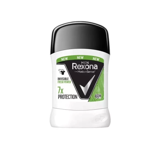 Rexona Invisible Fresh Power antyperspirant w sztyfcie dla mężczyzn 50 ml