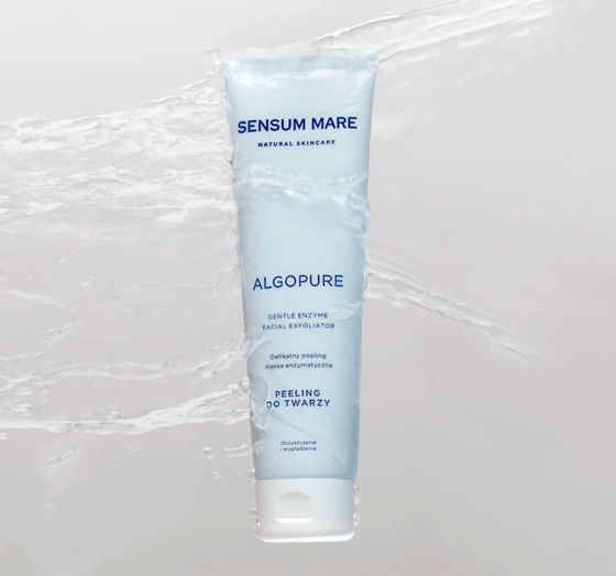 Sensum Mare Algopure delikatny peeling enzymatyczny do twarzy o działaniu oczyszczającym 100 ml
