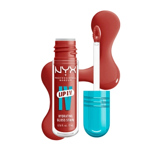 NYX Professional Makeup Lip IV Hydrating Gloss Serum błyszczyk do ust 12 Burst That Tang! 5 ml