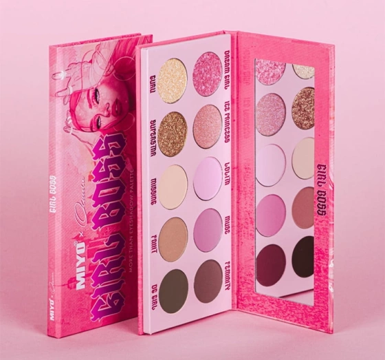 Miyo x Oluczka Girl Boss paleta cieni do powiek 13g