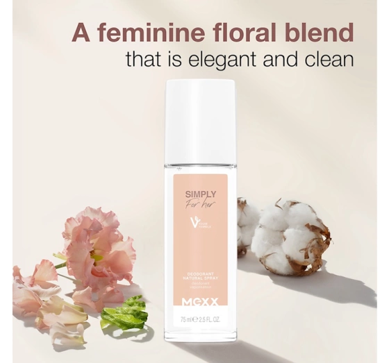 Mexx Simply for Her dezodorant spray 75 ml
