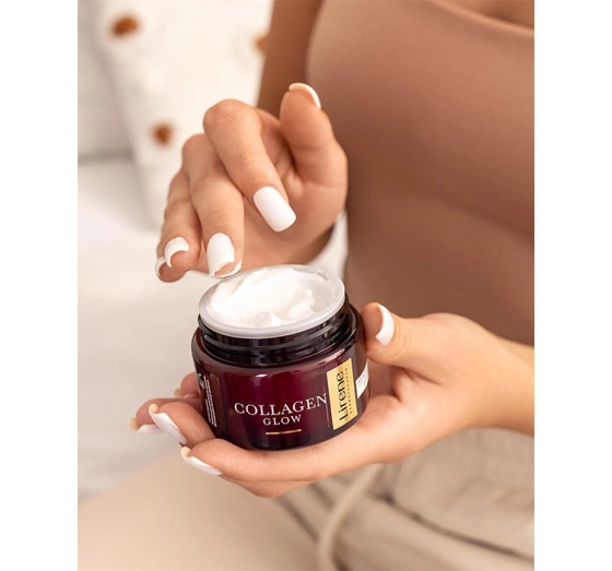 Lirene Collagen Glow przeciwzmarszczkowy krem naprawczy 70 50 ml