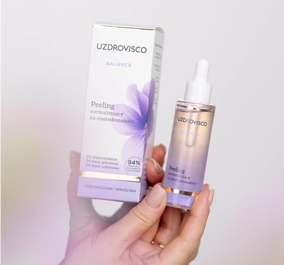 Uzdrovisco Balance peeling normalizujący na niedoskonałości 30ml