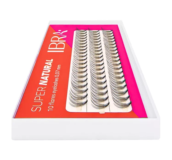 Ibra Sztuczne Rzęsy Naturals kępki C0,07 13mm