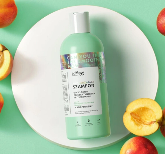 So!Flow wygładzający szampon do włosów po keratynowym prostowaniu 400ml