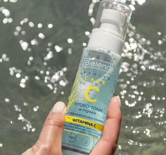 Bielenda C Marine Care głęboko nawilżający Hydro-Tonik w mgiełce z witaminą C 100 ml