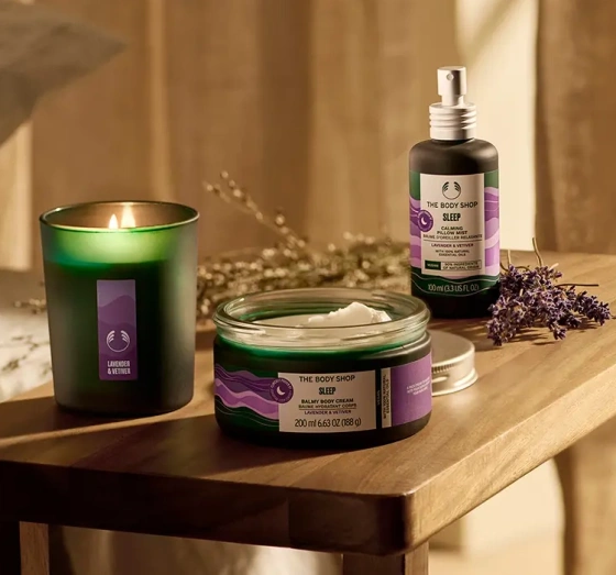 The Body Shop Sleep relaksujący krem do ciała 200ml