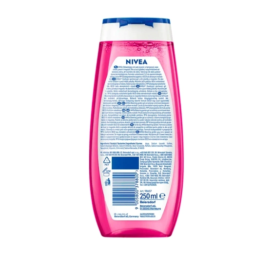 NIVEA Fresh Care odświeżający żel po prysznic Blooming Garden 250 ml