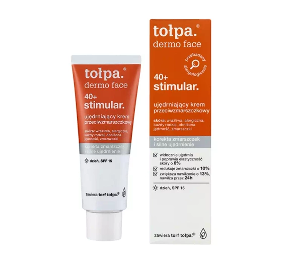 Tołpa Dermo Face 40 Stimular ujędrniający krem przeciwzmarszczkowy na dzień SPF 15 40ml