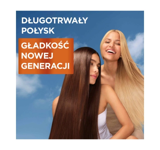 Garnier Fructis Keratin Sleek maska do włosów suchych i puszących się 370 ml