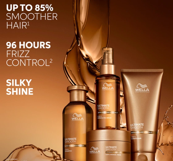 Wella Professionals Ultimate Smooth odżywczy szampon do włosów suchych i puszących 250ml