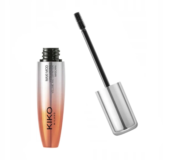 Kiko Milano Maxi Mod Long Lasting pogrubiający tusz do rzęs z mini szczoteczką 12ml