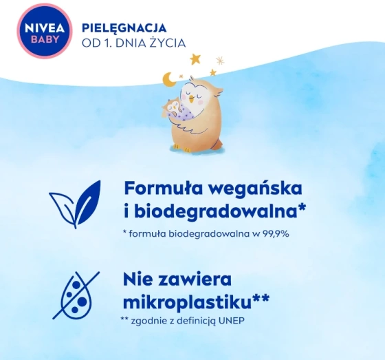 NIVEA BABY mleczko nawilżające na dobranoc dla dzieci 200 ml