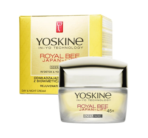 Yoskine Royal Bee Japan-Lift 45 odmładzający krem do twarzy na dzień i noc 50ml