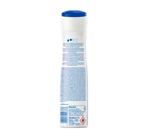 NIVEA Fresh Flower 0% soli aluminium antyperspirant w sprayu dla kobiet 150 ml