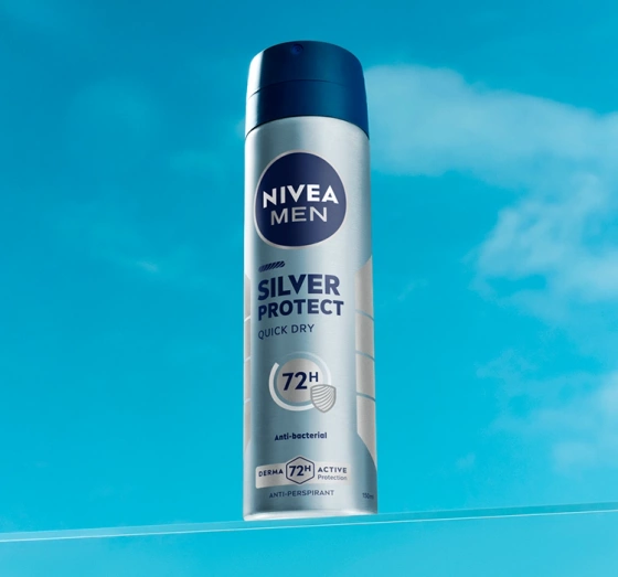 NIVEA MEN Silver Protect antyperspirant w sprayu dla mężczyzn 150 ml