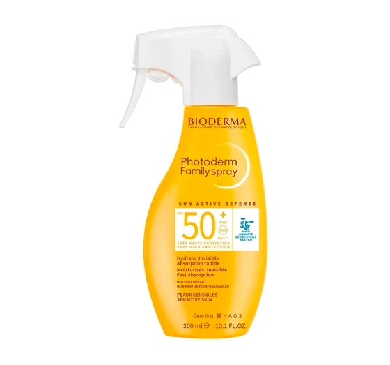 Bioderma Photoderm ochronny spray do twarzy i ciała SPF50 300 ml