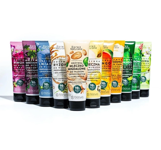 Barwa Naturalna odżywka do włosów puszących się i zniszczonych Mango 200 ml