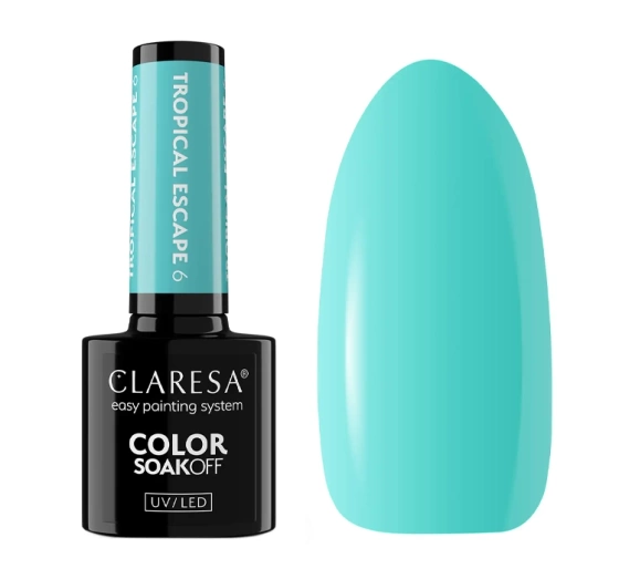 Claresa hybrydowy lakier do paznokci Tropical Escape 6 5 g