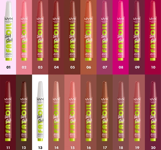 NYX Professional Makeup Fat Oil Slick Click balsam do ust 18 Profile Pic 2 g