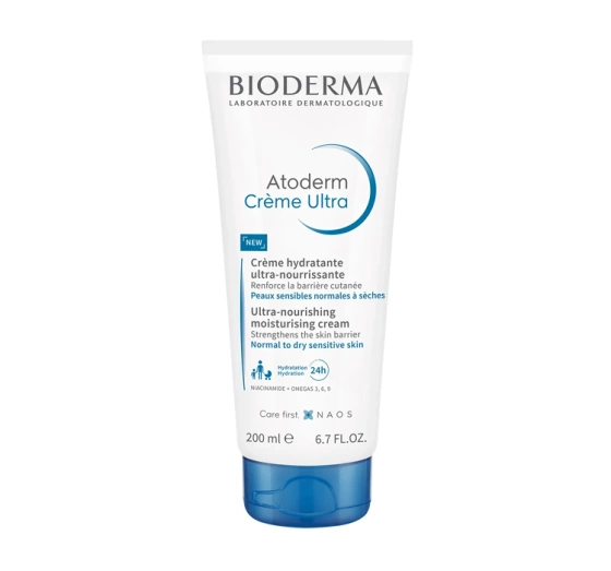 Bioderma Atoderm ultranawilżający krem do ciała i twarzy 200 ml