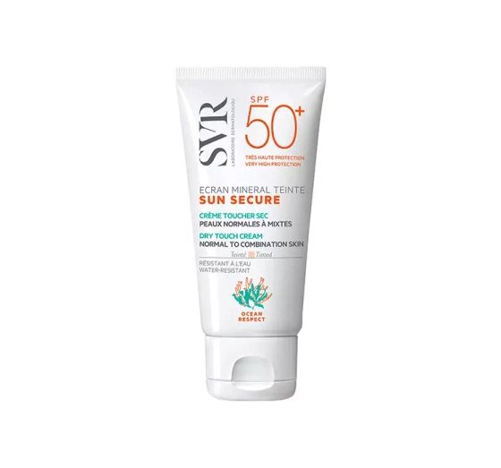 SVR Sun Secure Dry Touch ochronny krem do twarzy z pigmentem SPF50 60 g