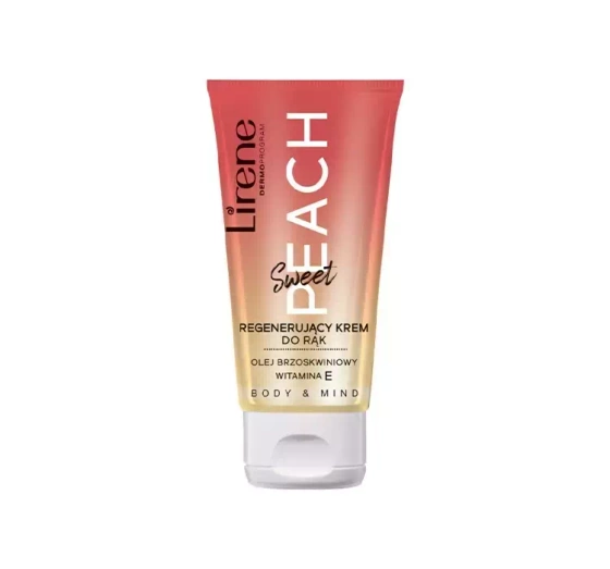 Lirene Body & Mind regenerujący krem do rąk Sweet Peach 50 ml