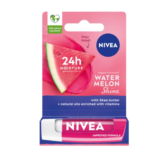 NIVEA pielęgnująca pomadka do ust Watermelon Shine 4,8 g