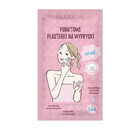 Marion Punktowe plasterki na wypryski 10szt