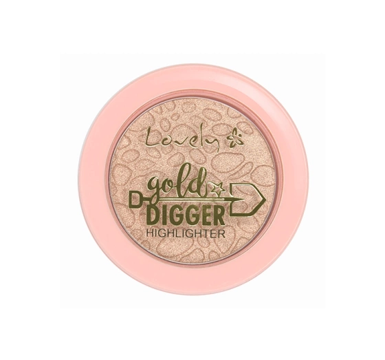 Lovely Gold Digger rozświetlacz do twarzy 3,5 g