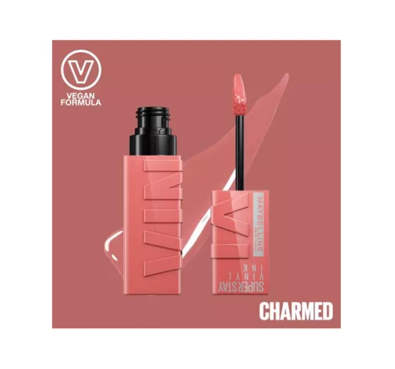 Maybelline Superstay Vinyl Ink winylowa pomadka do ust 100 Charmed 4,2 ml