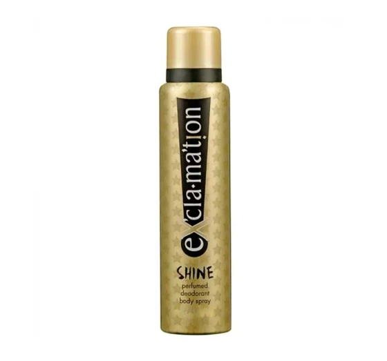 EXCLAMATION SHINE DEZODORANT SPRAY 150ML