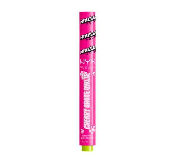 NYX Professional Makeup × A Minecraft Movie balsam do ust w sztyfcie 02 Cherry Grove Girlie 2 g