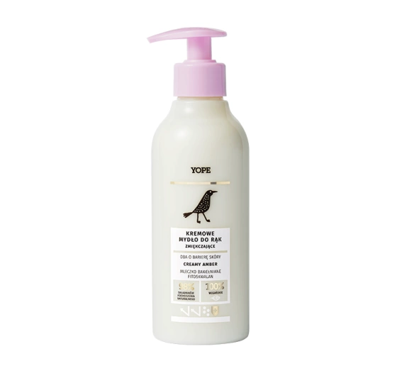 Yope Creamy kremowe mydło do rąk Creamy Amber 300ml