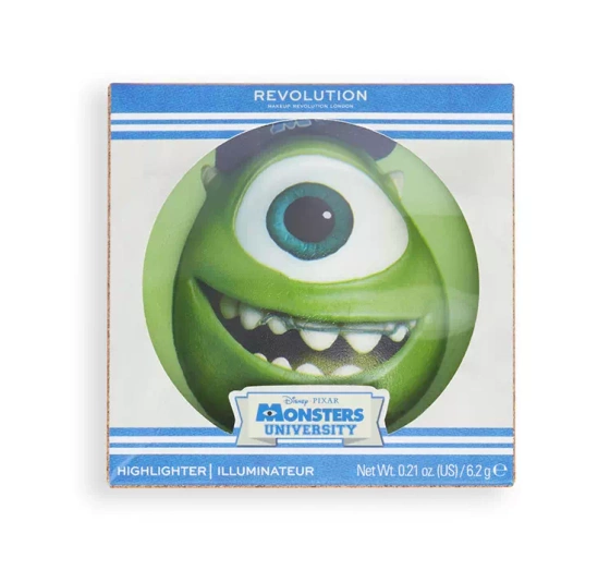 Makeup Revolution x Monsters University rozświetlacz Mike 6,2g
