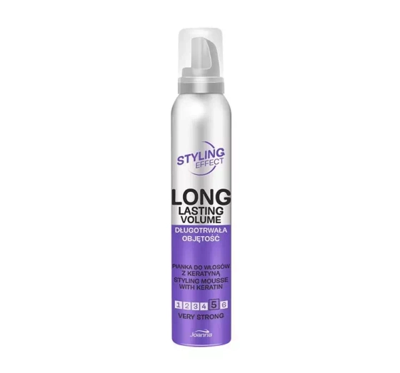 Joanna Styling Effect pianka do włosów długotrwała objętość Very Strong 150ml