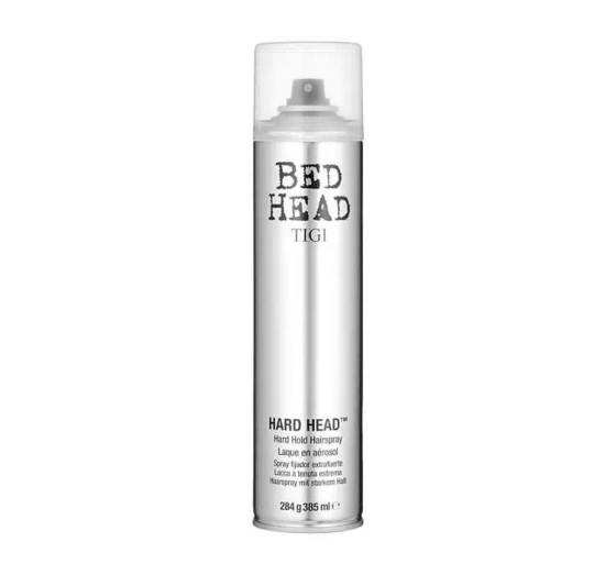 TIGI BED HEAD HARD HEAD EXTRA STRONG HOLD LAKIER DO WŁOSÓW 385ML