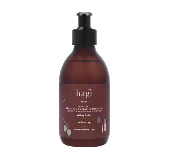 Hagi Men Whisky Barber szampon do brody i wąsów 300 ml