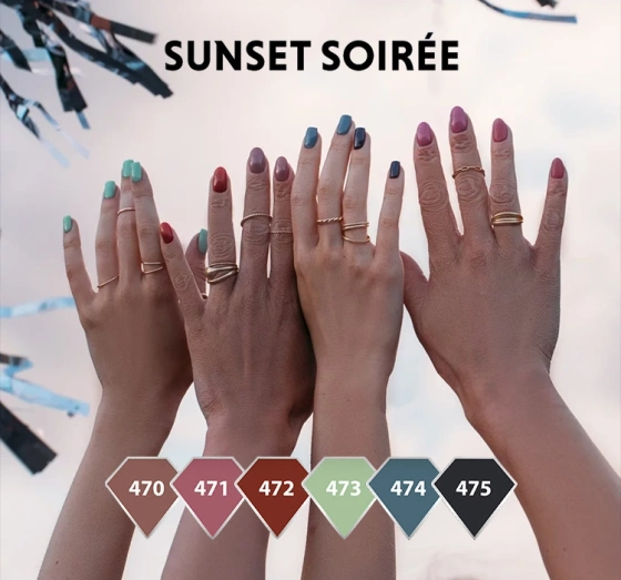 Semilac Sunset Soirée lakier hybrydowy 470 Beach Soirée 7 ml