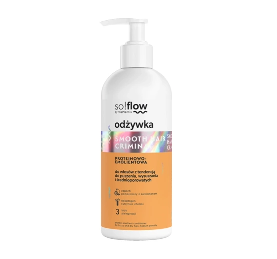 So!Flow proteinowo-emolientowa odżywka do włosów z tendecją do puszenia 300ml