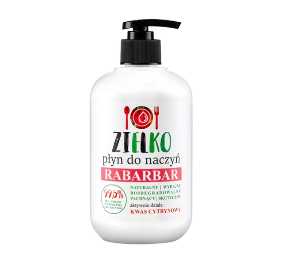 Zielko płyn do mycia naczyń Rabarbar 500ml