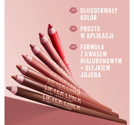 Maybelline x Cincior Lifter Combo zestaw konturówka do ust 09 1,2 g błyszczyk do us Lifter Gloss 09 5,4 ml
