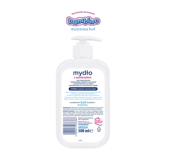 Bambino Rodzina mydło antybakteryjne 500 ml