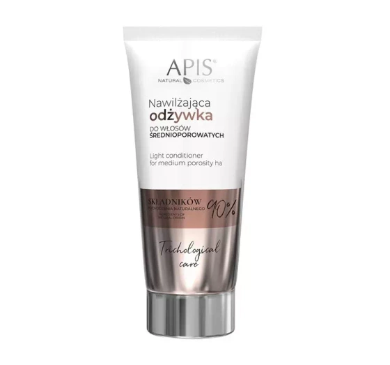 Apis Trichological Care nawilżająca odżywka do włosów średnioporowatych 200 ml