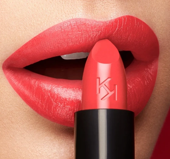 KIKO Milano Smart Fusion Lipstick pomadka w sztyfcie o błyszczącym wykończeniu 411 Coral 3g