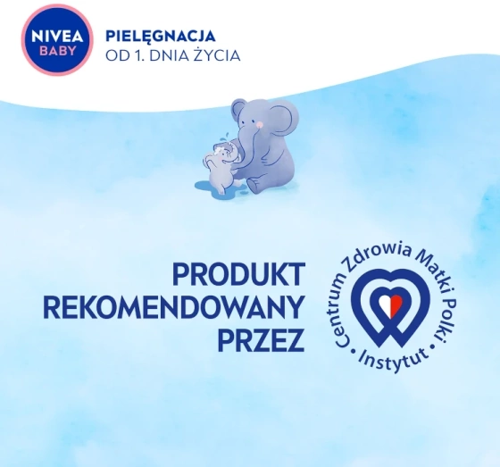 NIVEA BABY płyn do mycia łagodna kąpiel dla dzieci z pompką 450 ml