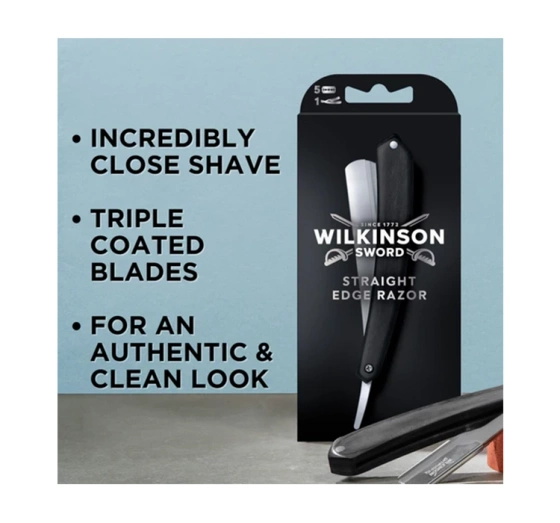Wilkinson Sword brzytwa do golenia dla mężczyzn rączka 5 żyletek