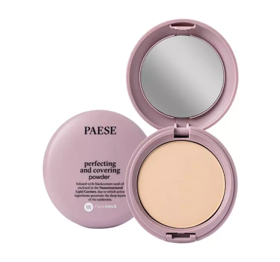 Paese Nanorevit puder upiększająco-kryjący 04 Warm Beige 9 g